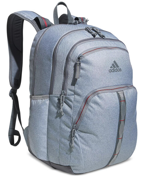 Women's Prime 7 Multi-Pocket Backpack Twill Grey/Grey/Better Scarlet - 1