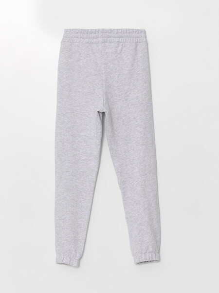 Women's Printed Jogger Sweatpants with Elastic Waistband - 7