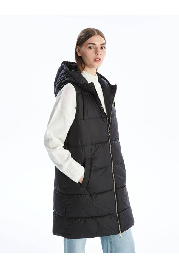 Women's Puffer Vest - 1