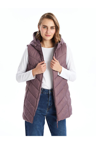 Women's Puffer Vest - 1