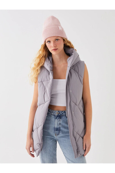 Women's Puffer Vest - 1