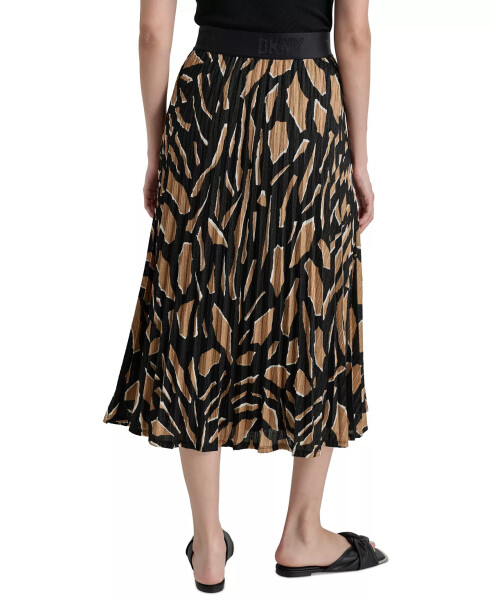 Women's Pull-On Printed Midi Skirt Abs Geo Tr - 2