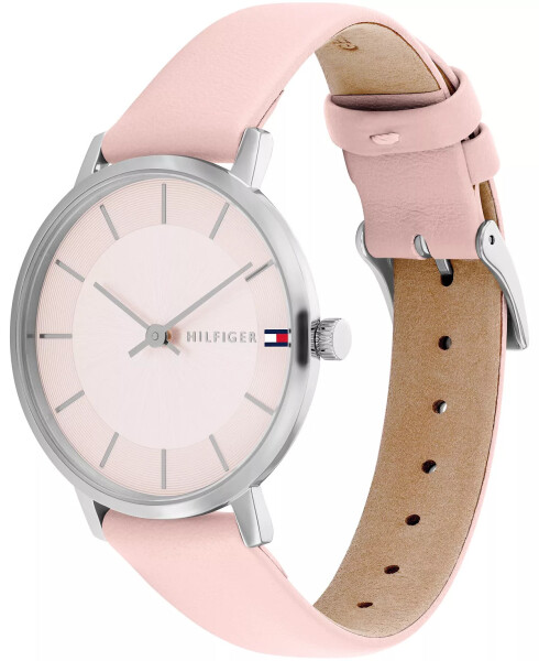 Women's Quartz Blush Leather Watch 34mm Pink - 2