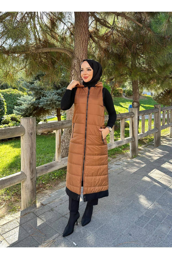 Women's Quilted Puffy Women's Winter Vest 50003 - 1