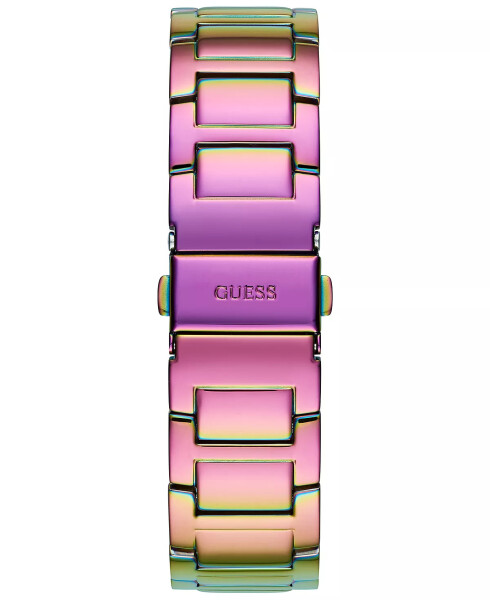 Women's Rainbow Stainless Steel Bracelet Watch 40mm Purple - 4