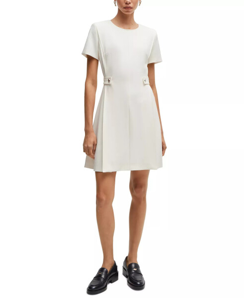 Women's Regular-Fit Dress Open White - 1