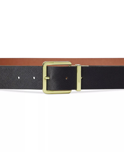 Women's Reversible Leather Belt Black/Lauren Tan - 2