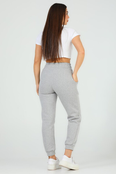 Women's Ribbed Fleece Sweatpants - 7