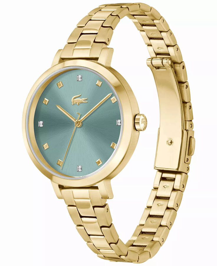 Women's Riga Quartz Gold-Tone Stainless Steel Bracelet Watch 34mm Gold - 2