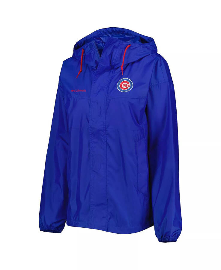 Women's Royal Chicago Cubs Flash Challenger Windbreaker Jacket Royal - 3