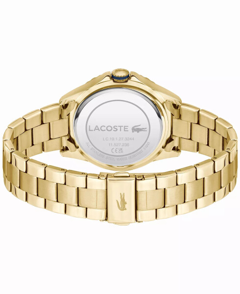 Women's Santorini Quartz Gold-Tone Stainless Steel Bracelet Watch 36mm Gold - 3