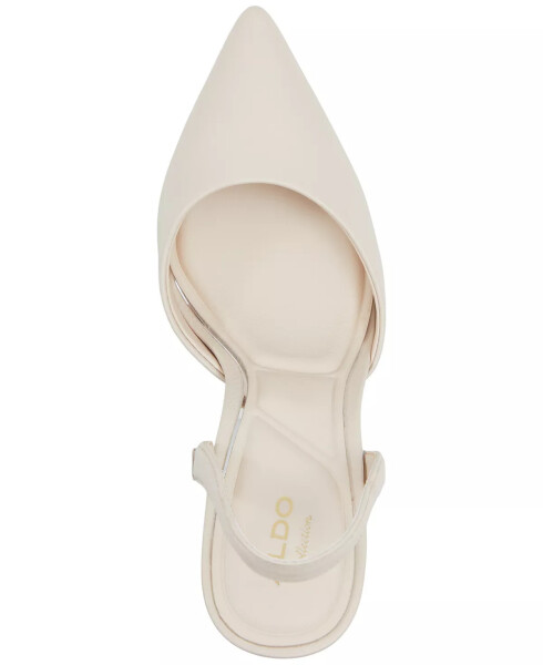 Women's Shimmy Pointed-Toe Pumps Beige - 4