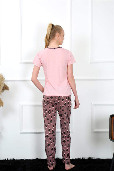 Women's Short Sleeve Pajama Set 20366 - 4