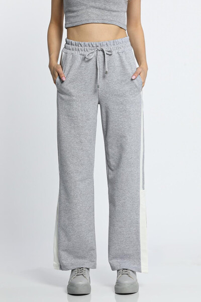 Women's Side Stripe Cuffed Sweatpants - 1