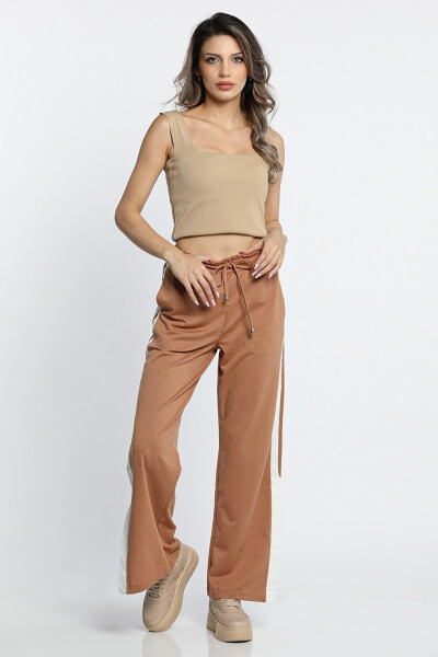 Women's Side Stripe Slit Sweatpants - 5