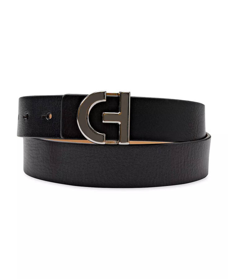 Women's Signature CH Plaque Buckle Belt Black - 1