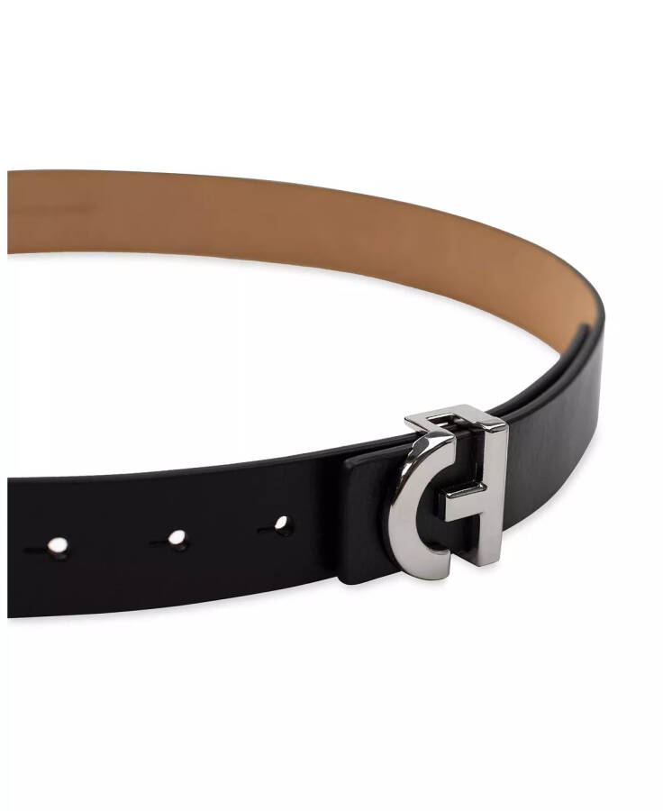 Women's Signature CH Plaque Buckle Belt Black - 3