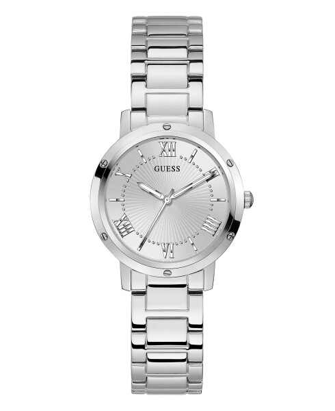 Women's Silver-Tone Stainless Steel Bracelet Watch, 34mm Silver-tone - 1