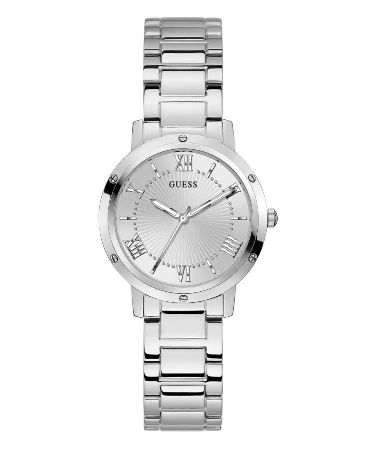 Women's Silver-Tone Stainless Steel Bracelet Watch, 34mm Silver-tone - 1