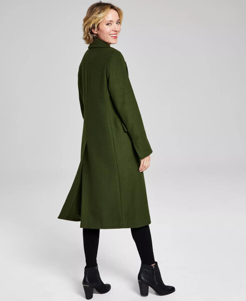 Women's Single-Breasted Wool Blend Coat, Created for Macy's Jade - 2