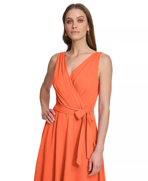 Women's Sleeveless Faux-Wrap Dress Tigerlily - 4