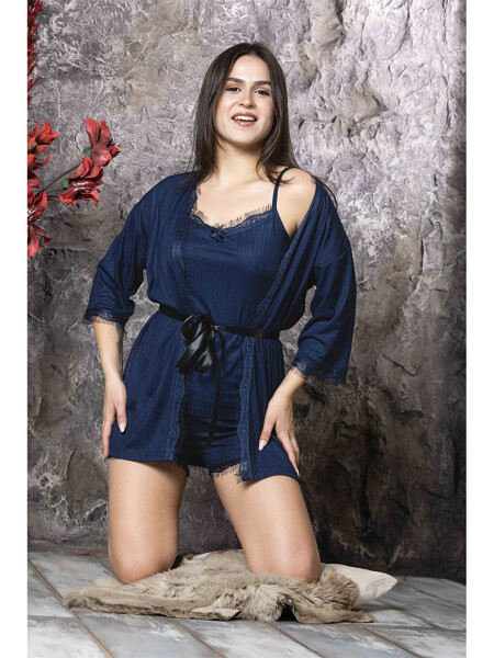 Women's Sleeveless Shorts Pajama Set - 2