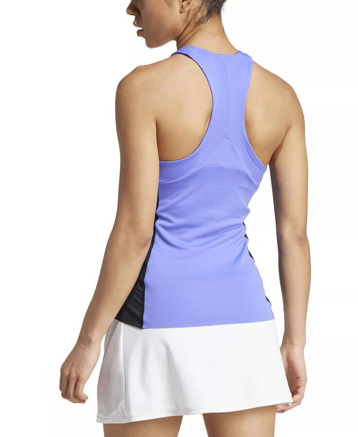 Women's Sleeveless Y-Tank Tennis Top Cobalt Blue/Black/White - 2