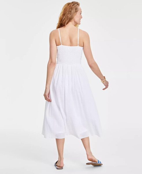 Women's Soft Corset Midi Dress, Created for Macy's Bright White - 5