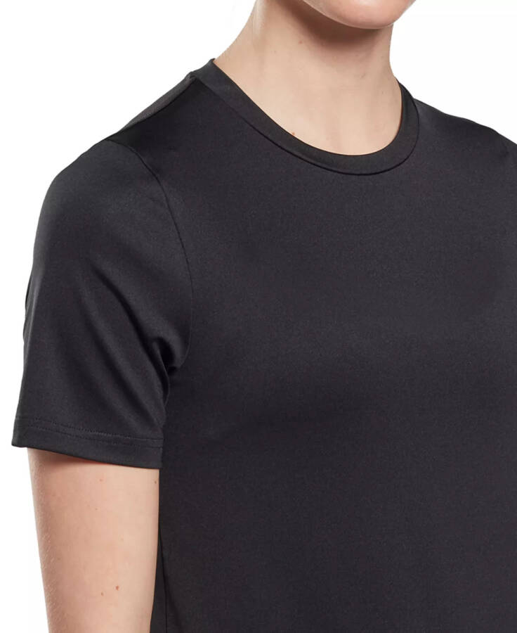 Women's Speedwick Slim Fit Crew Neck T-Shirt Black - 4