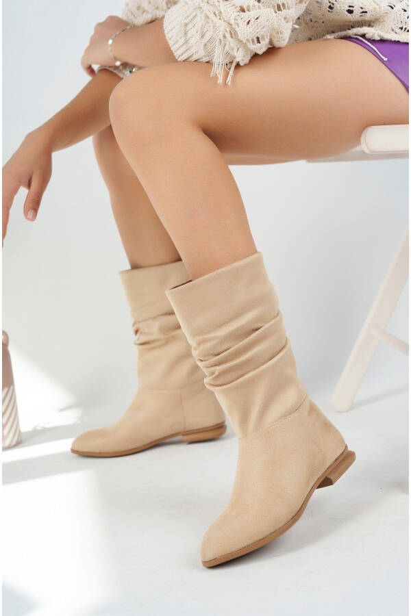 Women's Suede Boots - 2