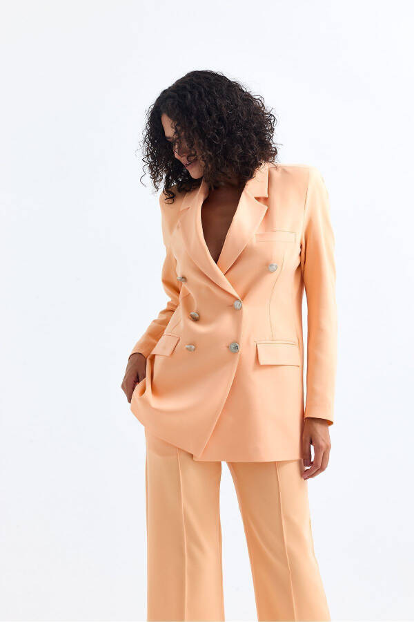 Women's Suit Jacket and Pants | TK34239 Salmon - 25