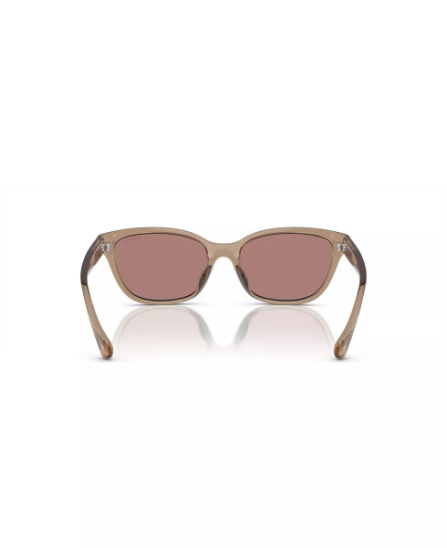 Women's Sunglasses RA5307U Shiny Transparent Beige - 4