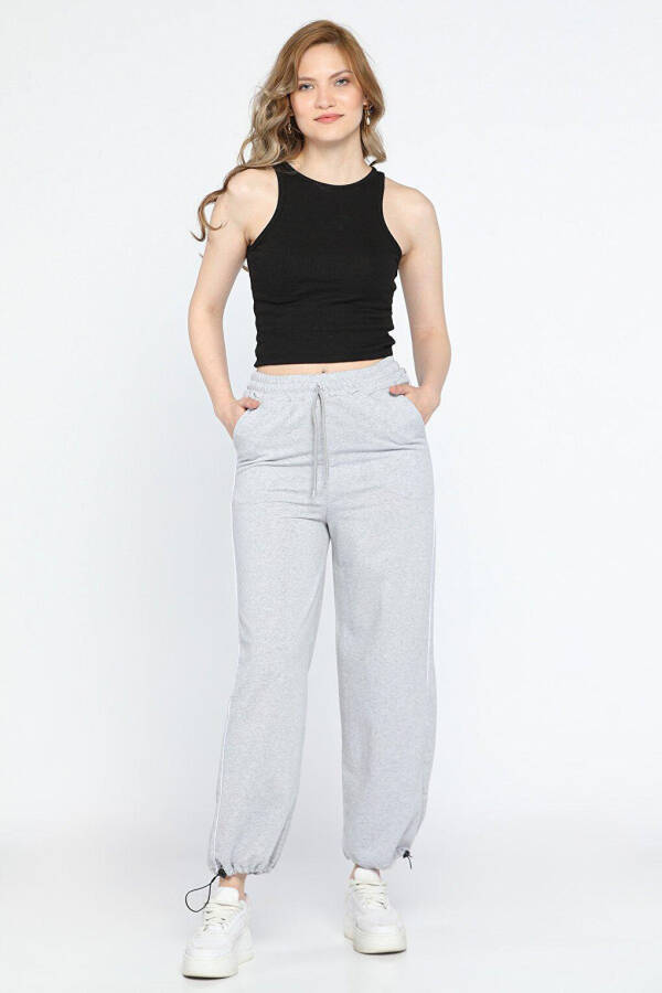 Women's Sweatpants with Elastic Cuffs - 3