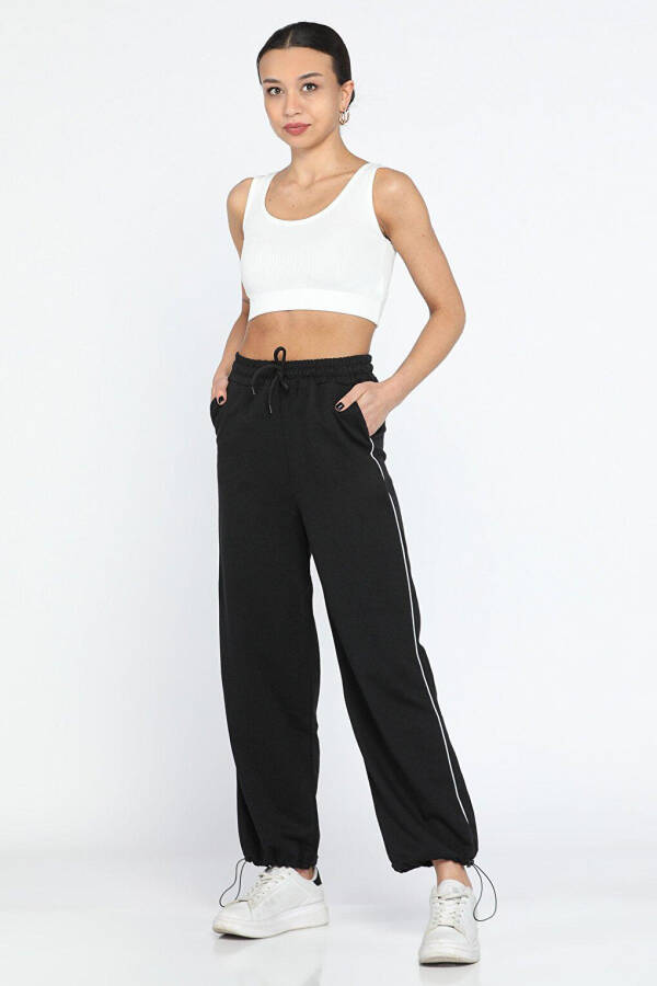 Women's Sweatpants with Elastic Cuffs - 1