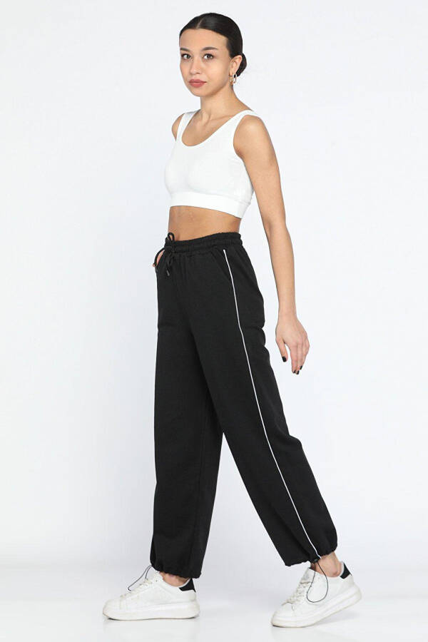 Women's Sweatpants with Elastic Cuffs - 2