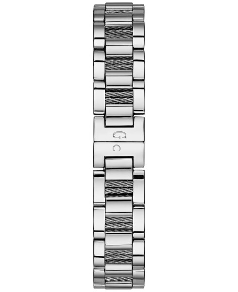 Women's Swiss Stainless Steel Bracelet Watch 32mm Silver-tone - 3