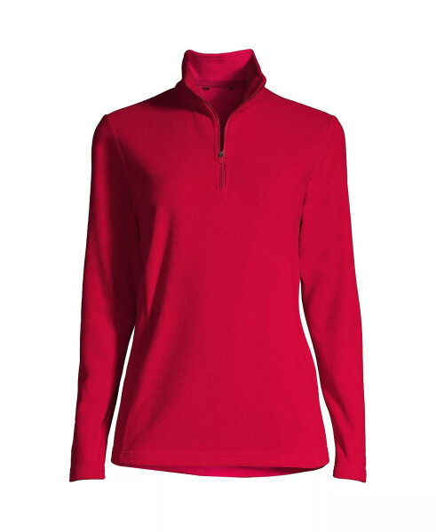 Women's Tall Anyweather Fleece Quarter Zip Pullover Rich red - 1