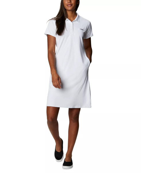 Women's Tidal Polo Dress White - 1