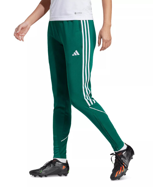 Women's Tiro 23 Track Pants Collegiate Green/White - 1