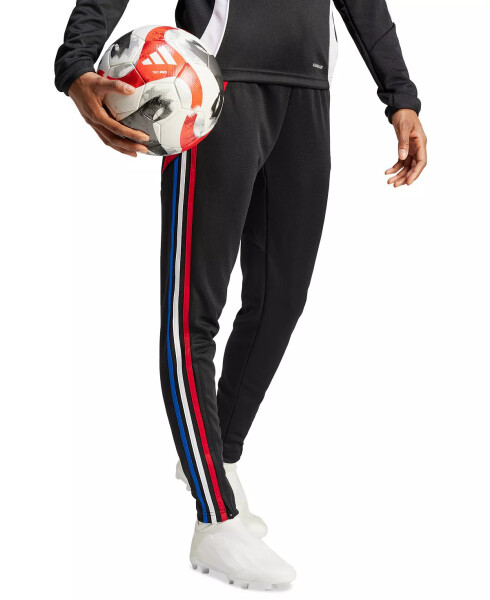 Women's Tiro 24 Track Pants Black/Team Power Red 2/White/Team Royal Blue - 3