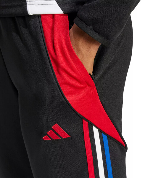 Women's Tiro 24 Track Pants Black/Team Power Red 2/White/Team Royal Blue - 4