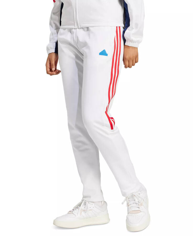 Women's Tiro Nations Pack Track Pants White/Team Navy Blue 2/Better Scarlet - 1