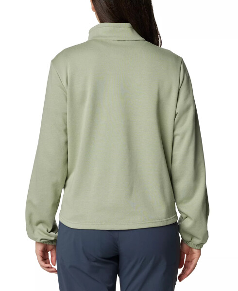 Women's Trek French Terry Half Zip Sweatshirt Safari - 2