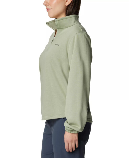 Women's Trek French Terry Half Zip Sweatshirt Safari - 5