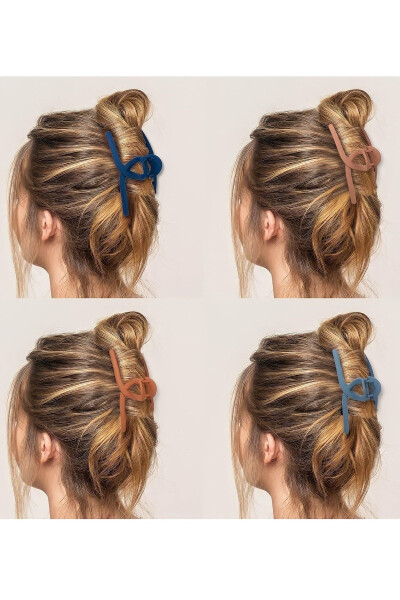 Women's Trend 4-Piece Hair Clip Set - 4