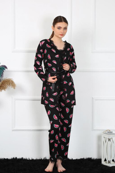 Women's Triple Dressing Gown 16107 - 4