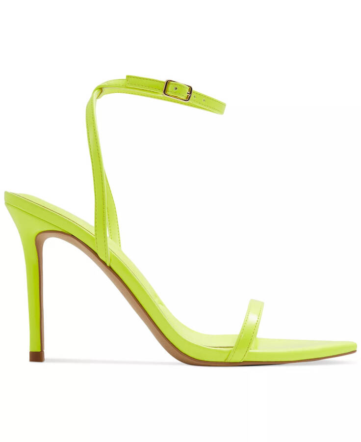 Women's Tulipa Ankle-Strap Stiletto Dress Sandals Bright Yellow Patent - 2