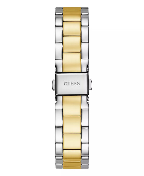 Women's Two Tone Stainless Steel Day and Date Bracelet Watch 36mm Two Tone - 3