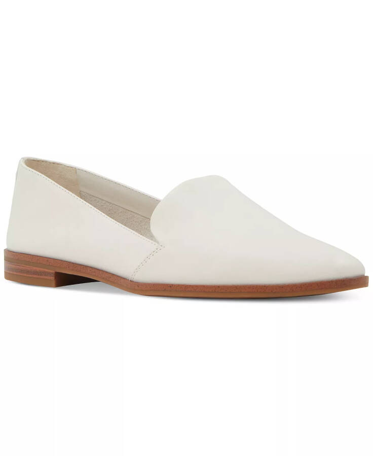 Women's Veadith Slip-On Loafer Smoking Flats White - 6