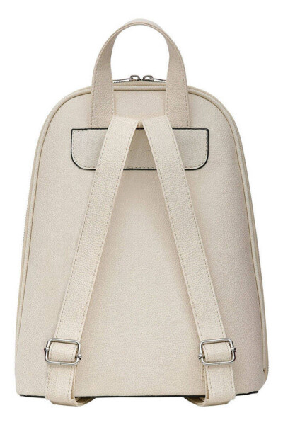 Women's Vegan Leather White Backpack - Tiny But Mighty Design - 14